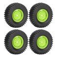 thumbnail image 4 of 4PCS RC Tires,1.9 Inch 100mm Diameter Plastic Rubber RC Wheel And Tires Set For Climbing Car Replacement, 4 of 8