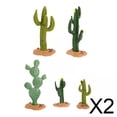 thumbnail image 1 of 2 árboles De Jardín De Hadas En Miniatura, Diorama, Para Decoraciones De Paisajes, Cactus Hechos A Mano, 1 of 10