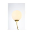 thumbnail image 4 of Living District Nyomi 36" 4-Light Metal/Glass Chandelier in Brass/White, 4 of 8