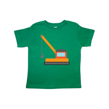 

Inktastic Kids Construction Crane Gift Toddler Boy or Toddler Girl T-Shirt