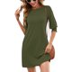 thumbnail image 4 of Sexy Vestidos Cortos de Verano para las Mujeres 2025 Manga Corta Vestido de Línea a con Bolsillos, Playa Casual Primavera Y Verano, 4 of 9