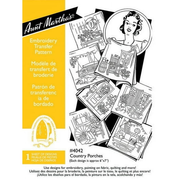 Aunt Martha's #4042 Country Porches