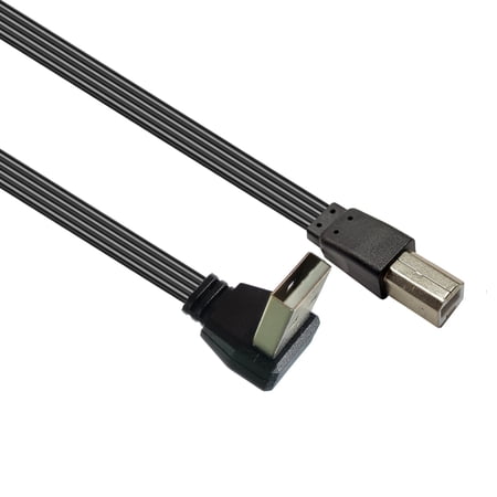 Various Length USB to USB B Printer Cord Plastic Texture Suitable for Multiple Operating Systems and Peripherals Devices