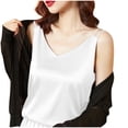thumbnail image 2 of Bixock Womens Tank Tops Sleeveless Blouse Camisole V Neck Solid Color Slim Casual Shirt Daily Inner Layering Fashion Top, 2 of 6