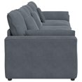 thumbnail image 4 of vidaXL Modular Sofa with Cushions Dark Grey, 4 of 5