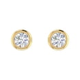 thumbnail image 3 of 0.66 Carat Diamond Stud Earrings in 14K Yellow Gold - IGI Certified, 3 of 6