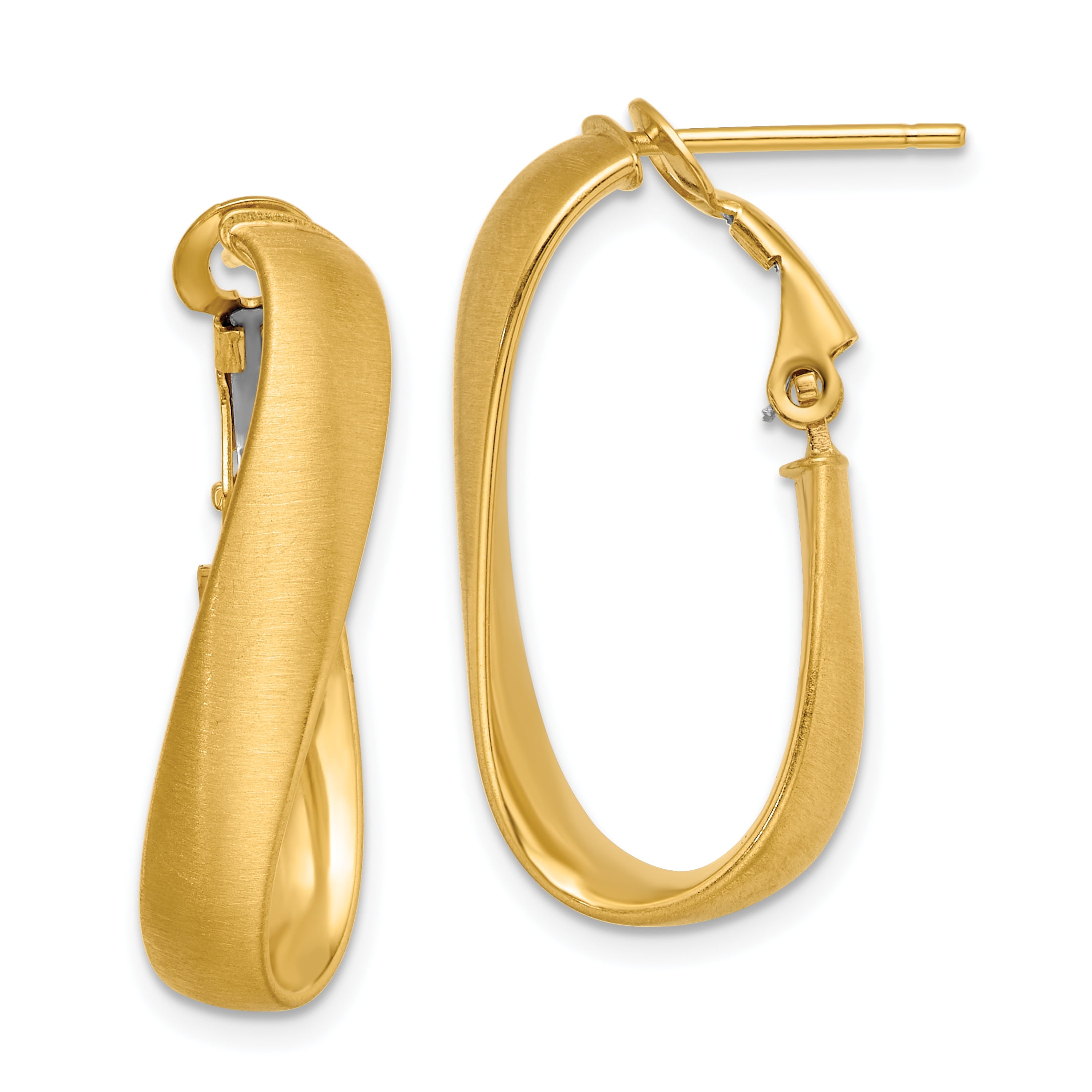 omega closure earrings