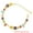 VL585 Gold, variant on Cross-border Candy Color Special-shaped Zircon Stitching Bracelet Necklace