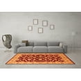 thumbnail image 3 of Ahgly Company Indoor Square Oriental Orange Traditional Area Rugs, 8' Square, 3 of 4