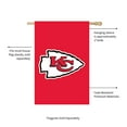 thumbnail image 3 of Kansas City Chiefs 28" x 44" Double-Sided Garden Flag, 3 of 7