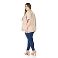 thumbnail image 3 of Blazer de manga corta Roman Fashion /Tallas Extras, 2561 (Beige) beige 42, 3 of 6