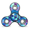 MightySkins Vinyl Decal Skin For Fidget Spinner â€“ Purple Kaleidoscope | Protective Sticker Wrap For Three-Bladed Fydget toy | Easy To Apply Cover | Low Grip Adhesive Removes Clean | 100s of Designs