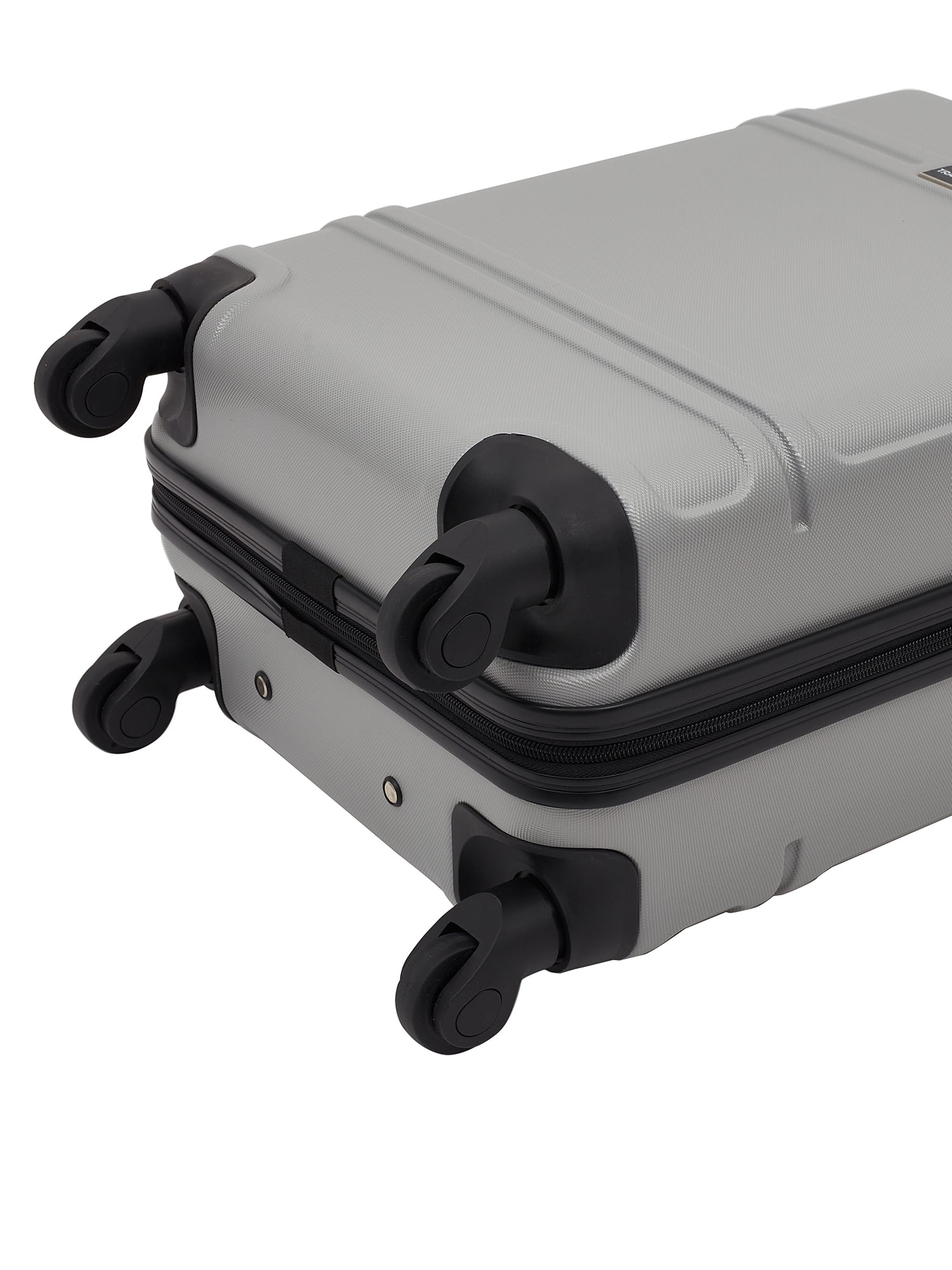 Travelers Club 20" Skyline Rolling Hard Case Carry-on Luggage - Gray