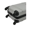 thumbnail image 2 of Travelers Club 20" Skyline Rolling Hard Case Carry-on Luggage - Gray, 2 of 10