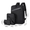 thumbnail image 3 of Bolsas Crossbody para Mujeres Viajes Mochila Portátil, Mochila de Viajes de los Hombres de las Mujeres Grandes, Negocios Llevar en la Mochila con Diez Fuentes Y Moneda Cartera, Bolsa de la Universidad, 3 of 7