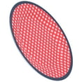 thumbnail image 1 of Dinner Plate, Decorative Dessert Plate Practical Exquisite Small  For Fruits Desserts, Cakes And Salads For Condiments Candies, Snacks Red Grid, 1 of 8