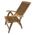 thumbnail image 2 of Weatherly Folding 6-Position Deck Armchair, 2 of 5