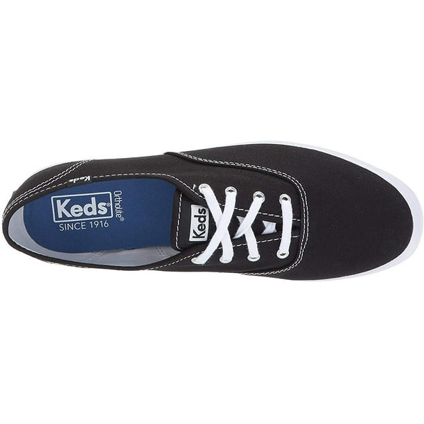 Keds Womens Champion Canvas Sneaker 8.5 X Wide Black Walmart