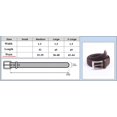 thumbnail image 4 of GHSDFBB Canvas Elastic Fabric Woven Stretch Multicolored Braided Belts, 4 of 4