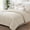 Beige-California King, variant on Queen Comforter Set Blue 7 Pieces Bed In A Bag Comforters Size All Season Bedding Sets With Quilted Flat Sheet Fitted Pillowcases
