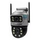 thumbnail image 1 of Cámara De Seguridad Wifi Ip66 Full Hd De Doble Lente V380 Pro Halimomo ，audio bidireccional, detección humana, seguimiento automático, interior y exterior, ángulo de visión de 360°,, 1 of 8
