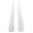 White, variant on Soumake 2Pcs Bumper Protector Large Anti-scratch Rubber Universal Car Anti-collision Strip for Car