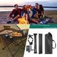 thumbnail image 4 of BTideas Pequeña Mesa Plegable para Acampar, Mesa de Playa Portátil para Arena, Perfecta para Exteriores, Picnic, BBQ, 4 of 7