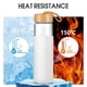 thumbnail image 5 of Botella de agua Yomious Glass de 750 ml con tapa y funda de bambú, 5 of 8