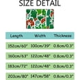 thumbnail image 2 of Crawling Indoor Carpet Play Mat Cactus Green for Living Room Bedroom Educational Nursery Floor Mat Area Rugs 60x39in, 2 of 6