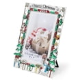 thumbnail image 3 of LARAINE Picture Photo Frame 5x7 Metal 2024 Christmas High Definition Glass Display Pictures for Tabletop Home Decorative Holiday Gift (Christmas Tree (2024)), 3 of 7