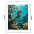 thumbnail image 2 of Paint By Numbers Kit for Adults Beginner - DIY Seahorse Coral Reef Ocean Scene Canvas Painting Kits for Adults, Frameless Paint By Number for Adults for Home Wall Decor 16x20 Inch, 2 of 7