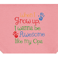 thumbnail image 3 of Inktastic Awesome Like My Opa Baby Bandana Bib, 3 of 4