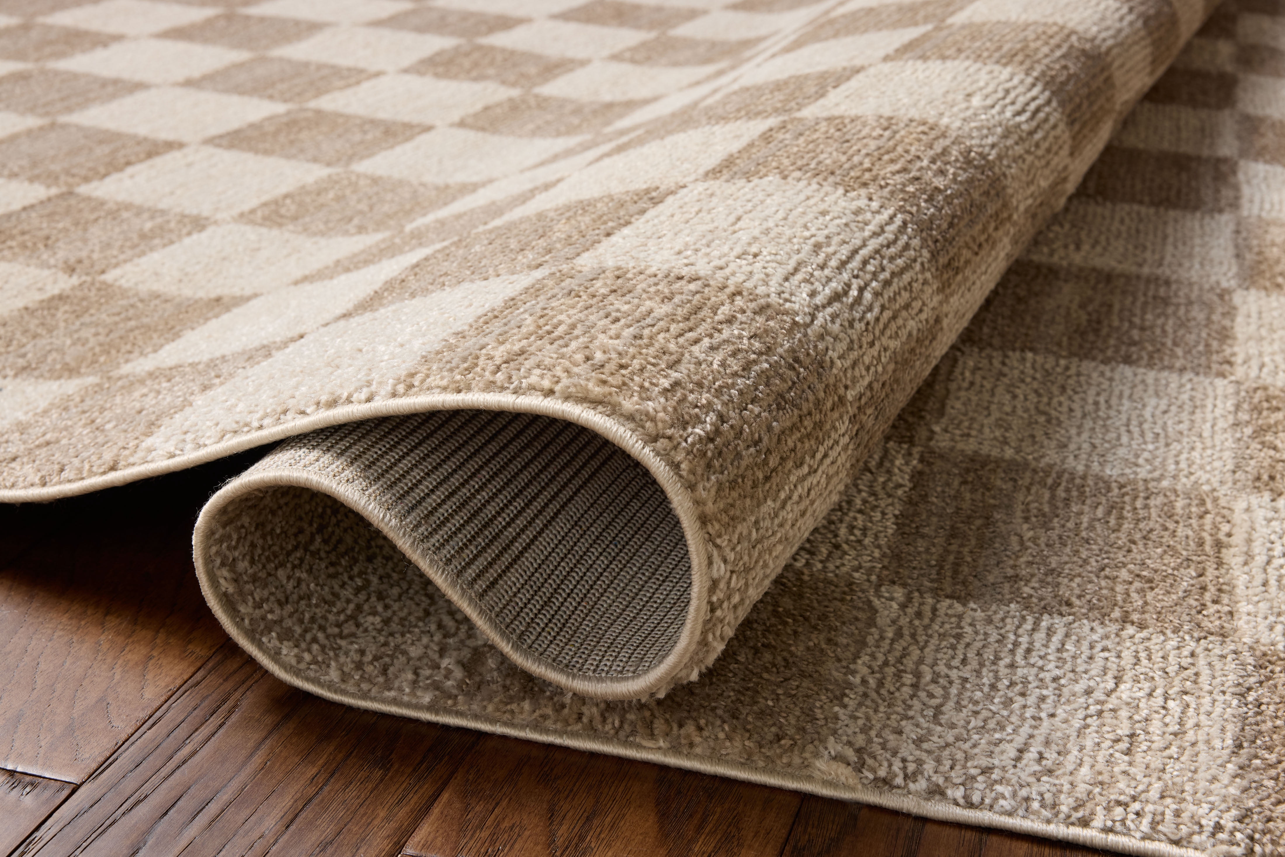 Chris Loves Julia x Loloi Calvin Pebble / Ivory 2'-7" x 7'-6" Runner Rug
