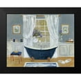 thumbnail image 2 of Swatland, Sally 14x12 Black Modern Framed Museum Art Print Titled - Violet Spa II, 2 of 5