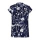 thumbnail image 4 of Blusas para las Mujeres Casual con Cuello en V Y Diseño Impreso, Manga Corta Suéter Top para Uso Diario en el Hogar, 4 of 6
