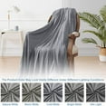 thumbnail image 2 of Enhanced Cooling Blanket for Hot Sleepers Lightweight Soft Double Sided Design Dark gray 127*152cm, 2 of 9