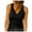 Black, variant on Youmylove Tank Tops for Women Elegant Solid Color Sleeveless V Neck Knit Ribbed Top Casual Summer Tank Blouse Casual Trendy Tops