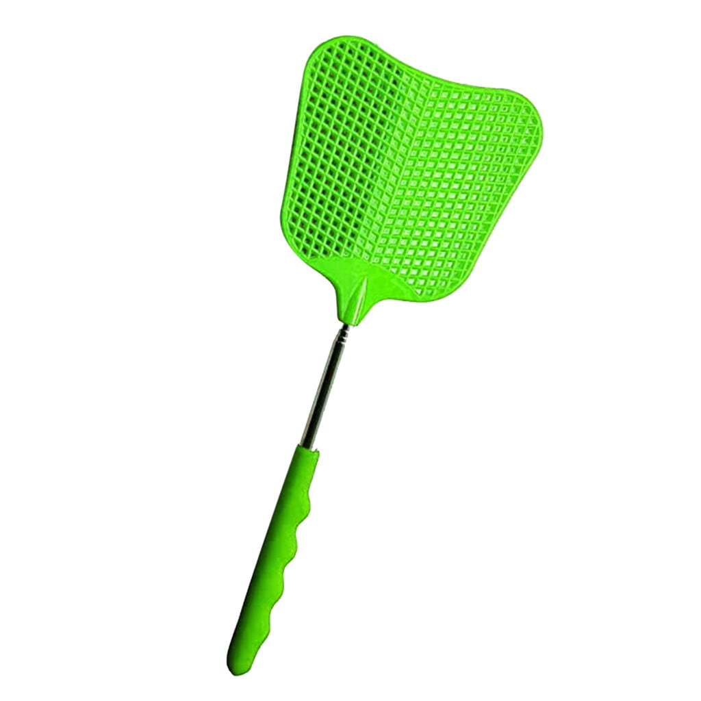 4 EXPANDING FLY SWATTER bug mosquito killer telescope insect extend flies new 