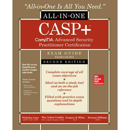 Casp+ Comptia Advanced Security Practitioner Certification All-In-One Exam Guide, Second Edition (Exam (Best Cloud Security Certification)