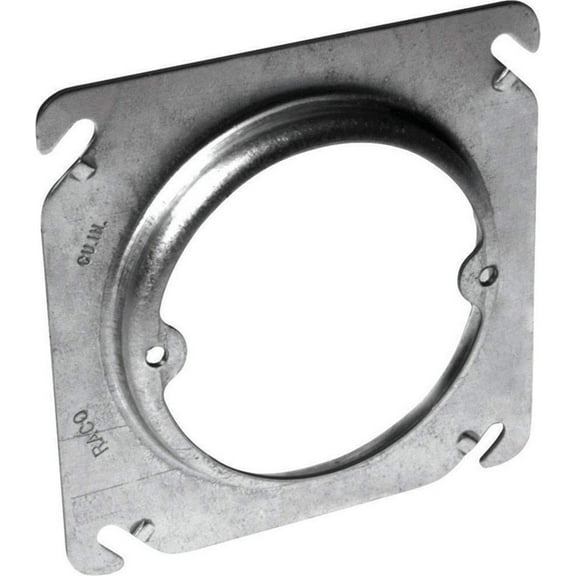 RACO Square Raised Cover - 5/8" Opening - Silver