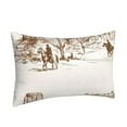 thumbnail image 2 of Fotbe Western Desert Cowboys Pillow Cases - Envelope Closure - Luxury, Extra Soft, Cooling Pillow Covers - Wrinkle, Fade, Stain Resistant-, 2 of 9