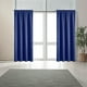 thumbnail image 1 of pstuiky Cortinas, juego de paneles de cortina de 160 cm de ancho x 132 cm de largo, elegantes cortinas superpuestas para dormitorio, 1 of 6