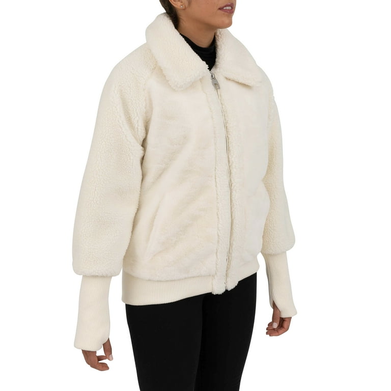 Furry jacket walmart clearance