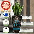 thumbnail image 5 of QCQHDU 21 inch Tall Planters for Outdoor Plants Set of 2,Outdoor Planters for Front Porch,Large Pots for Plants Outdoor Indoor,White Planters Flower Pots, 5 of 5
