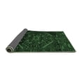 thumbnail image 2 of Ahgly Company Indoor Rectangle Abstract Emerald Green Contemporary Area Rugs, 7' x 9', 2 of 4