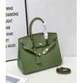 thumbnail image 1 of Nuevo hombro del bolso de gran capacidad de cierre, bolsos ligeros de diseño de cuero (30cm de oliva), 1 of 1