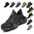 thumbnail image 1 of Chaussures à Embout d'Acier pour Hommes, Légères, Anti-Perforation, Espadrilles de Sécurité, 1 of 5