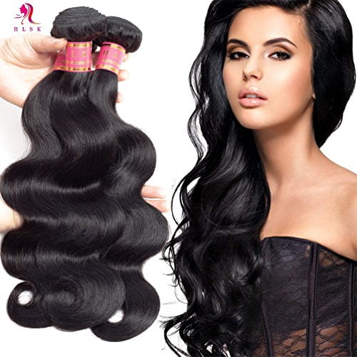 Hlsk Brazilian Virgin Hair Bundles Body Wave Unprocessed Remy