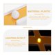 thumbnail image 5 of BRIGHTFUFU 4pcs LED iluminar la letra de la luz de la letra para el hogar Adorno de la fiesta de Navidad, 5 of 7