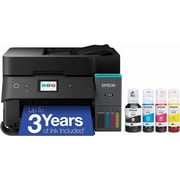 Epson EcoTank ET-4950 Wireless All-in-One Color Supertank Printer, 18 PPM, 2.4" Colorful Touchscreen, Auto Document Feeder - Black (Sold without manufacturer warranty)